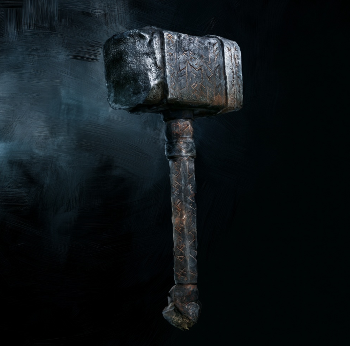 Jotnar Runed Hammer