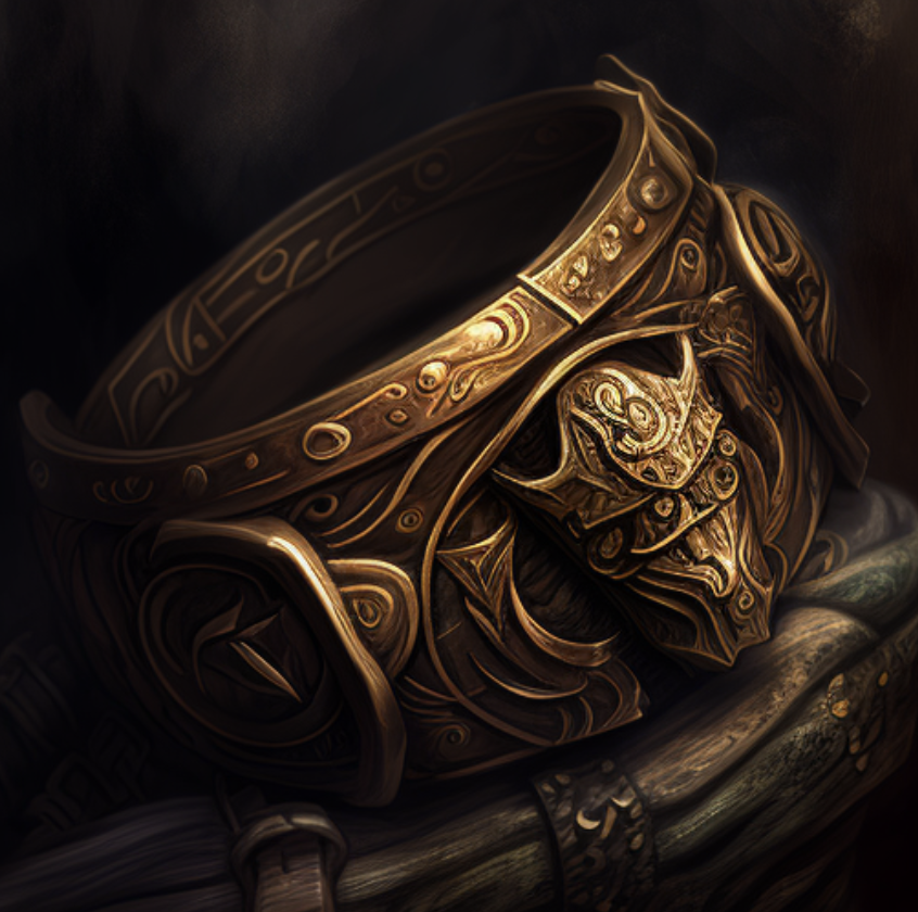 Orcish tribal bracelet